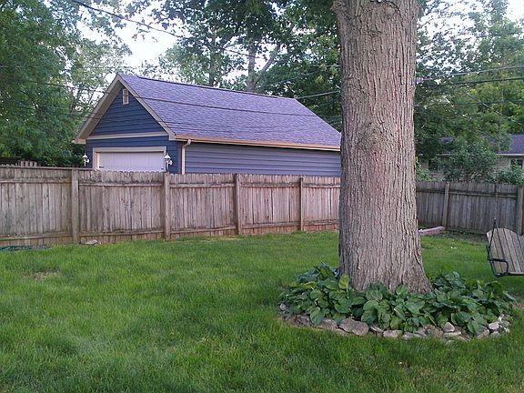 great fenced in back yard