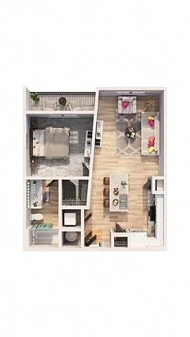 Floor plan A1A