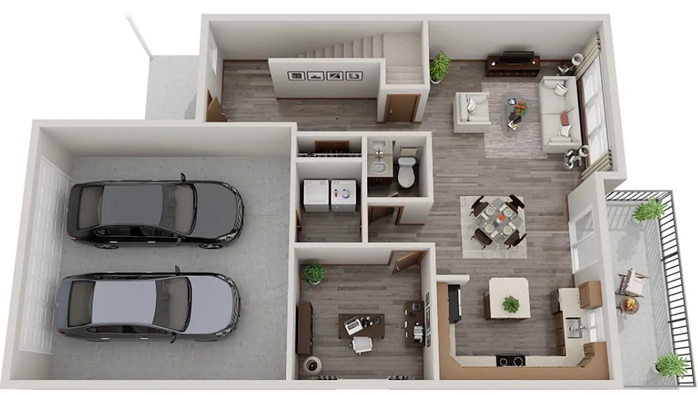 Floor plan Single Family Canter