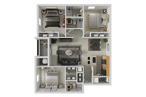 Floor plan C1