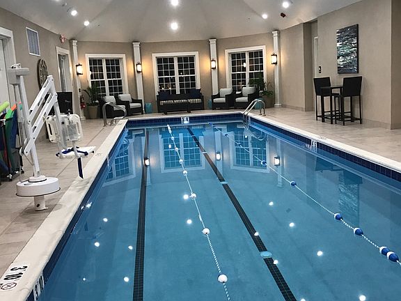 NEW INDOOR POOL! WOW!!