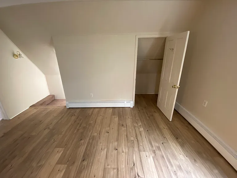 LR closet and new vinyl flooring