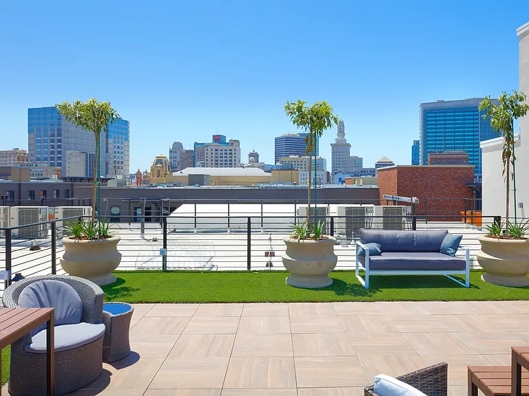 Rooftop deck