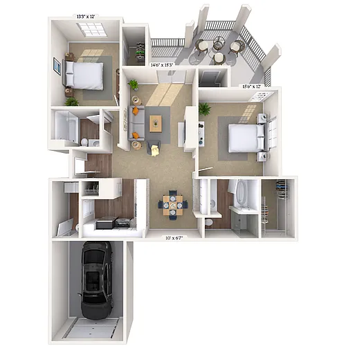 Floor plan Cassatt