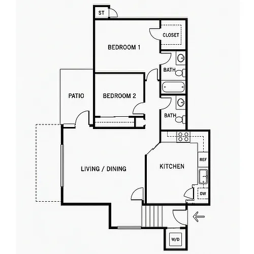 Floor plan B2