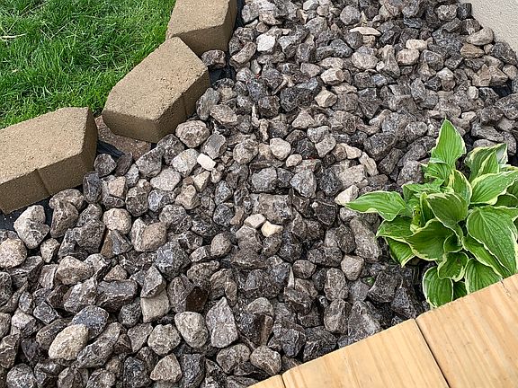 Limestone landscaping 
