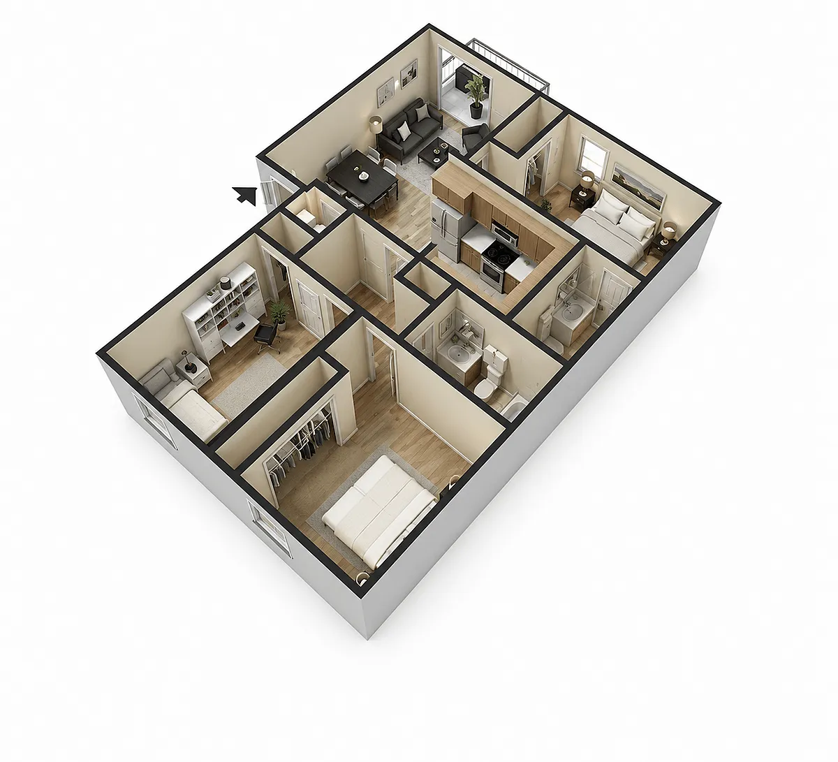 Floor plan Quartz