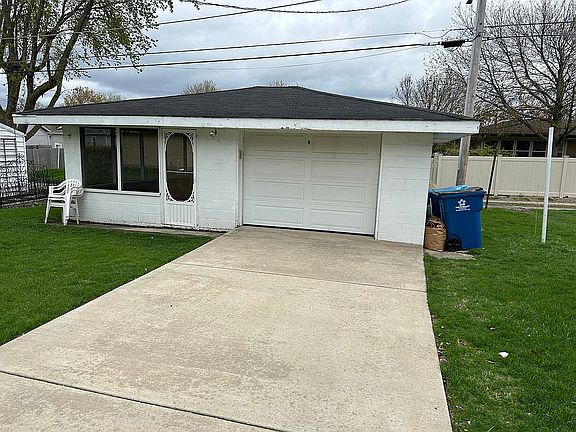 Garage & Attached Patio