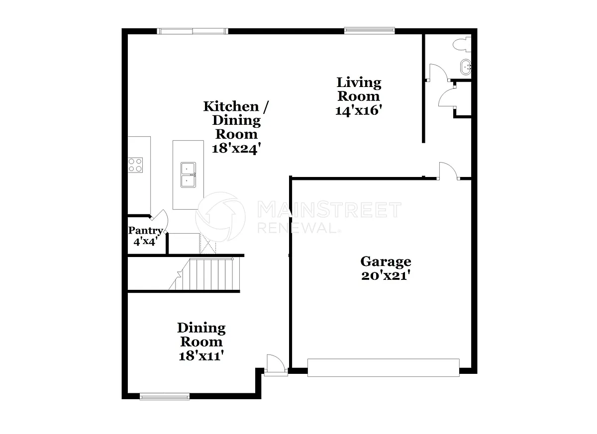 Floor Plan - 525 Canoe Way