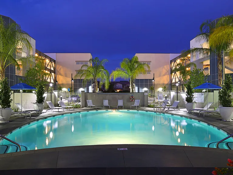 Pool at Night