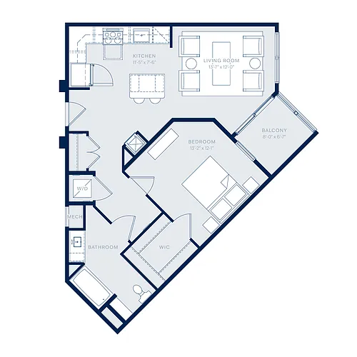 Floor plan A1E