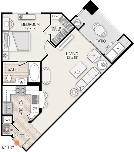 Floor plan Loggia - Plan 7