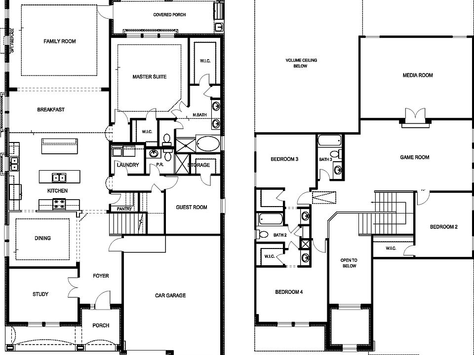 0 BASE PAXTON C MR WITH GUEST ROOM BROCHURE - PLAN ONLY