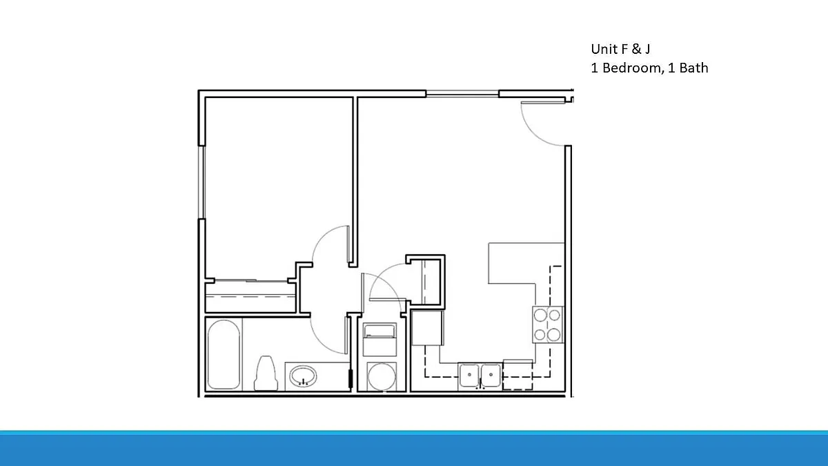 Floor plan F - J