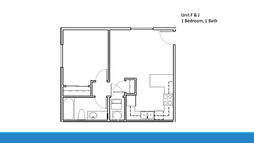 Floor plan F - J