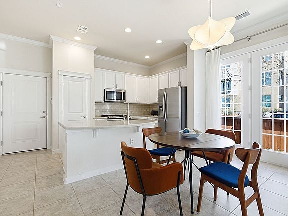kitchen and dining