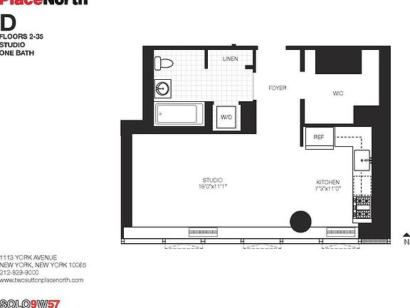 2nd image of 1113 York Ave APT 9D
