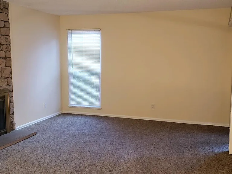 Full living room with fireplace