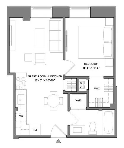 Floor plan A01