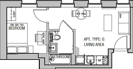 2nd image of 15 E 11th St APT 5G