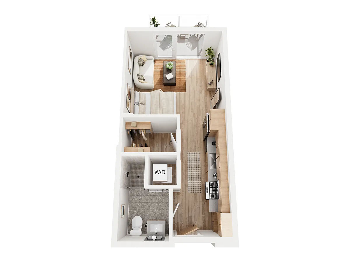 Floor plan The Zilker