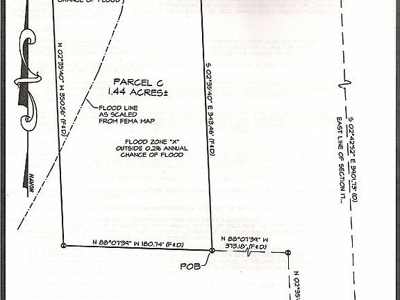 1 of 5 lots, each 1.44 acres