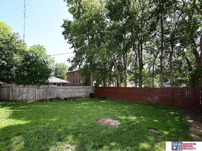 backyard from house