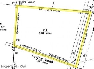 Tbd Loving Rd LOT 2 A, Cameron, NC 28326