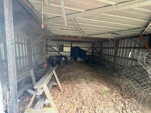 Outside storage shed