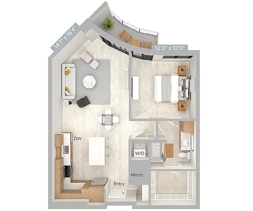 Floor plan A7-886-S