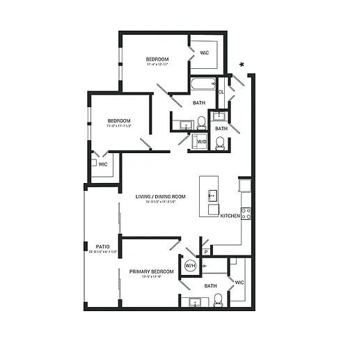 Floor plan Walnut