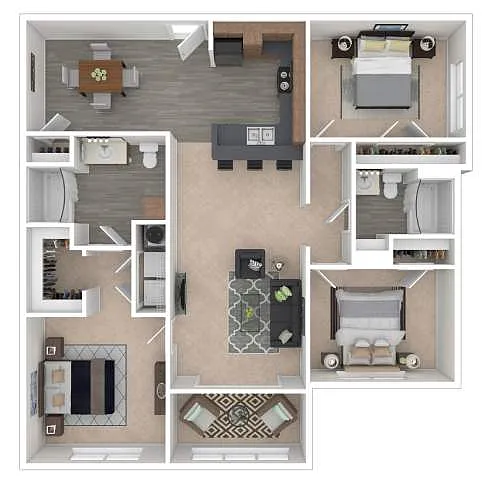 Floor plan The Kensington