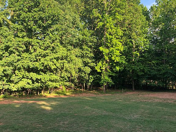 Backyard view from the deck.