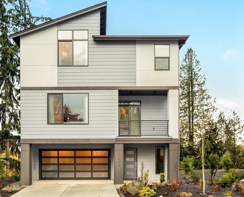 2 car garage and driveway