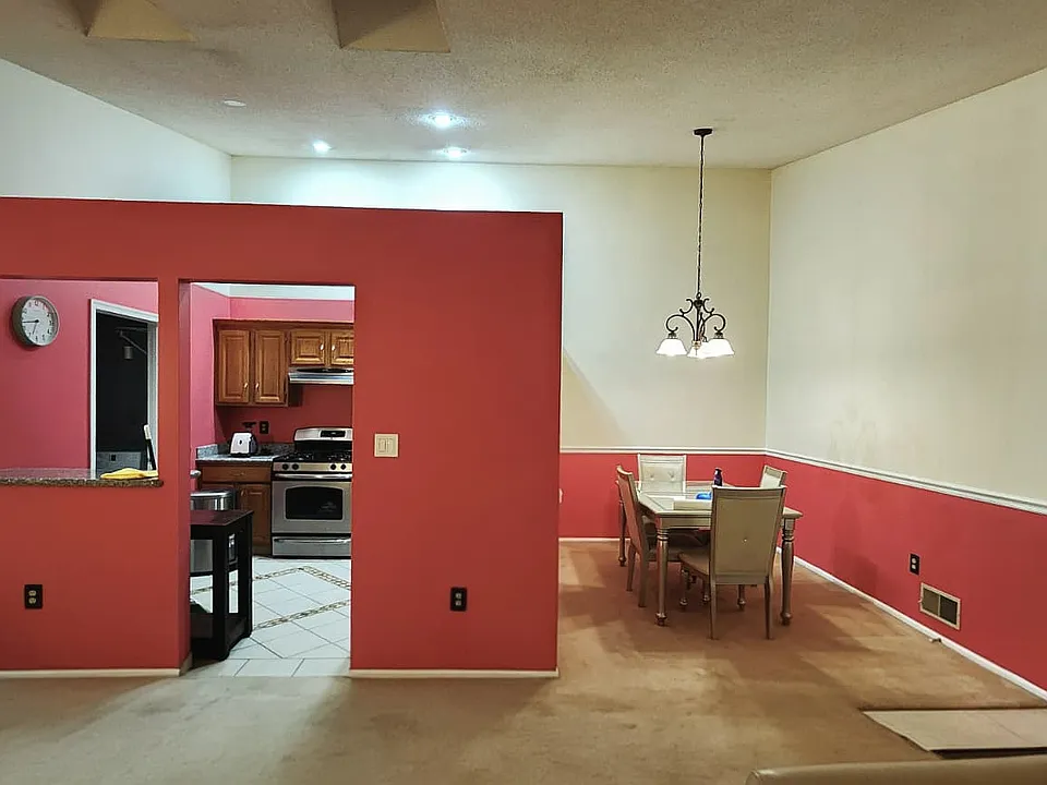 Kitchen and dining area