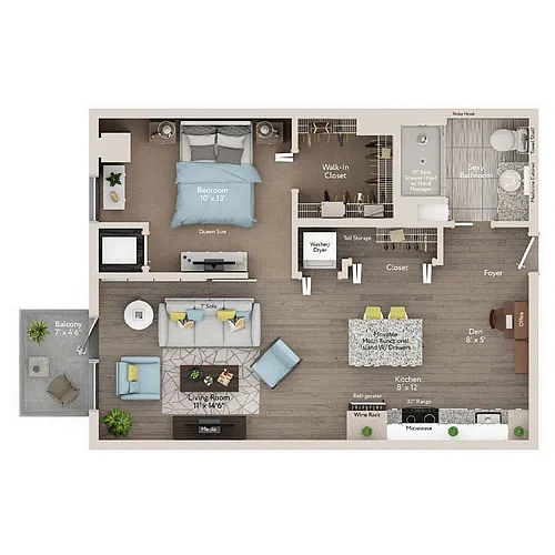 Floor plan A2PH