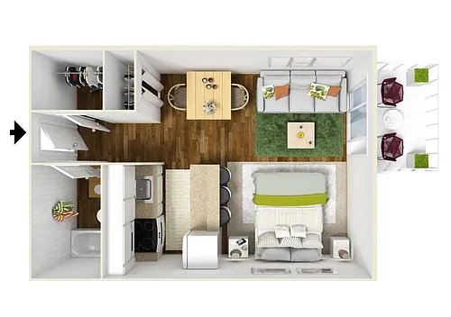 Floor plan Paseo