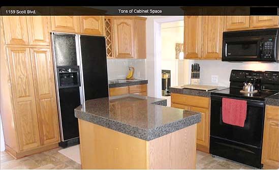 tons of cabinet space