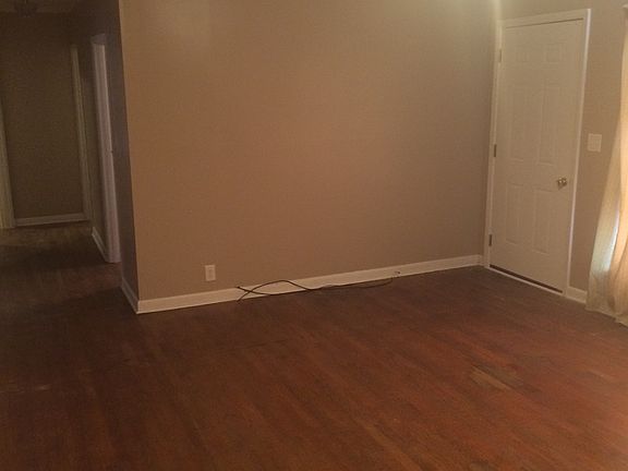 Living room with hall view