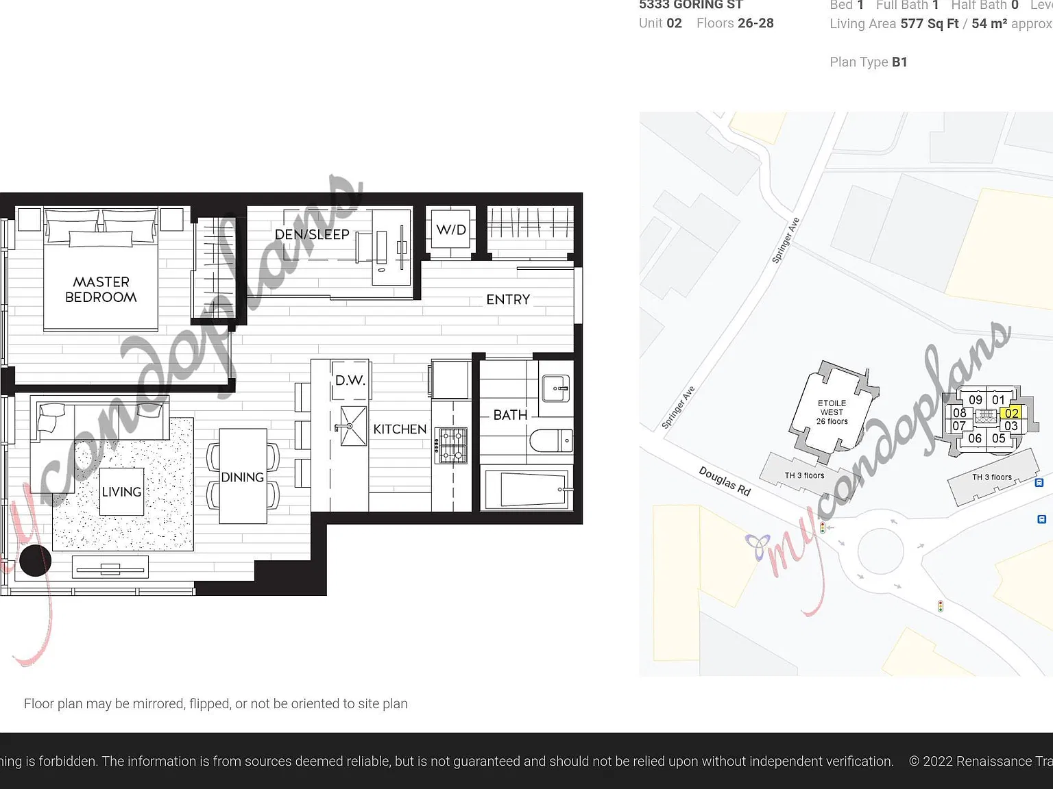 1 bed, 600 sqft, $2,800 — Photo 3