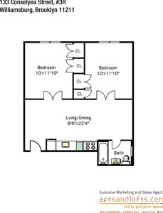 133 Conselyea St APT 3R, Brooklyn, NY, 11211