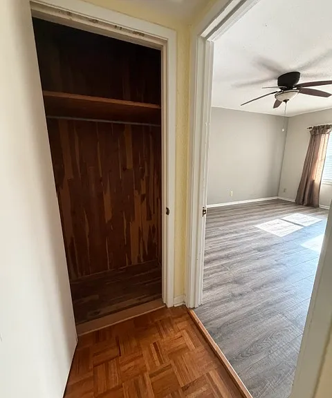 cedar closet outside master bedroom