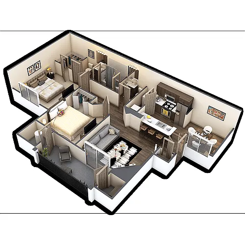 Floor plan Willow