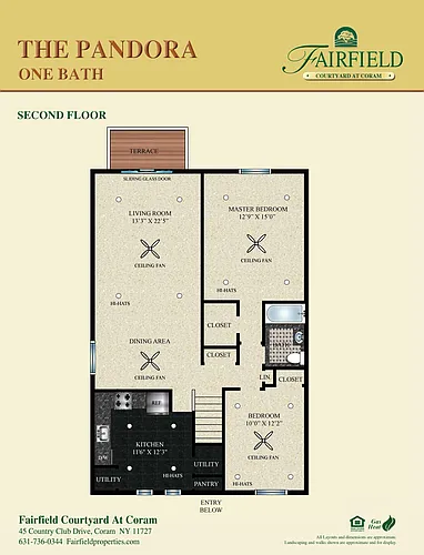 Floor plan Pandora