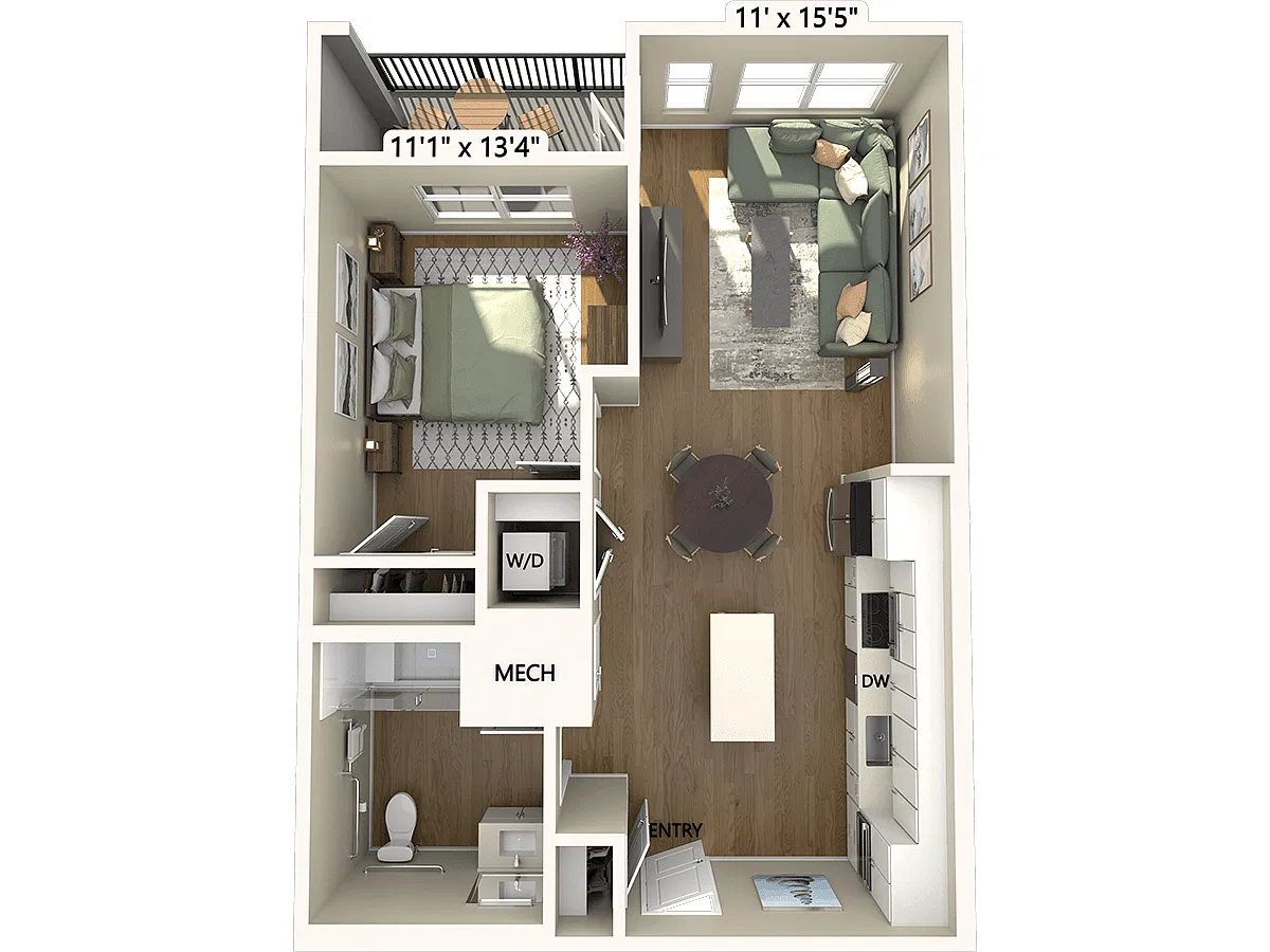 Floor plan A2-692-2