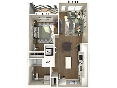Floor plan A2-692-2