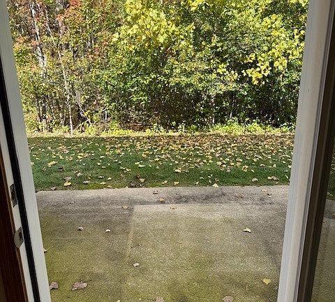 Patio off dining room