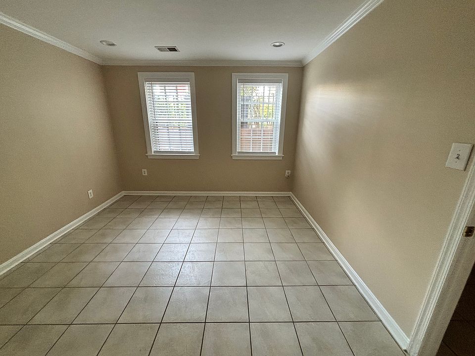 The front room bathed in sunlight