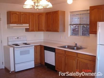 Kitchen with applicances