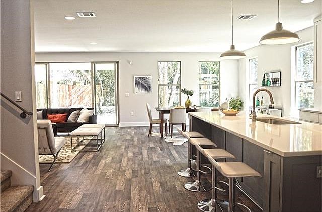 Walk into this gorgeous open floor plan with views directly to the backyard